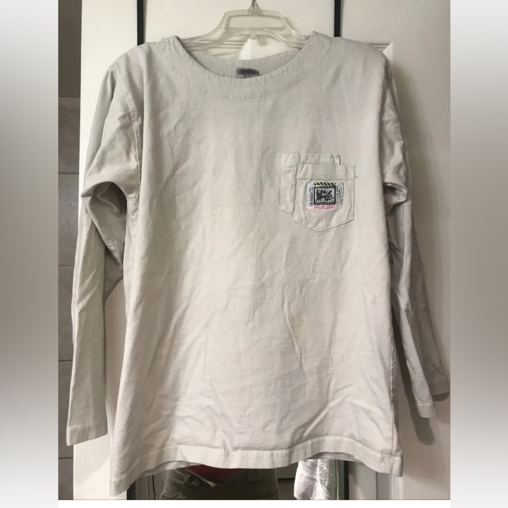 Basic Long Sleeve T-Shirt Womens Large